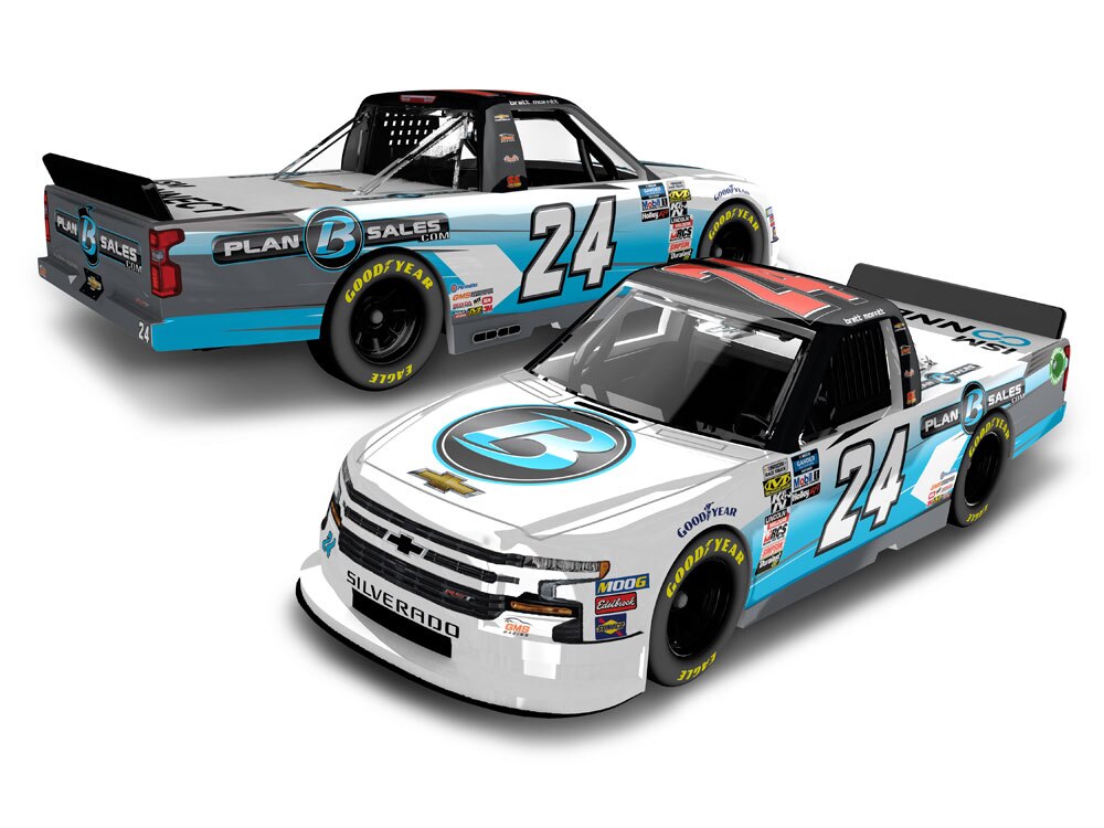 Lionel Racing Brett Moffitt 2019 Ride with PlanBSales.com 1:24 Nascar Diecast
